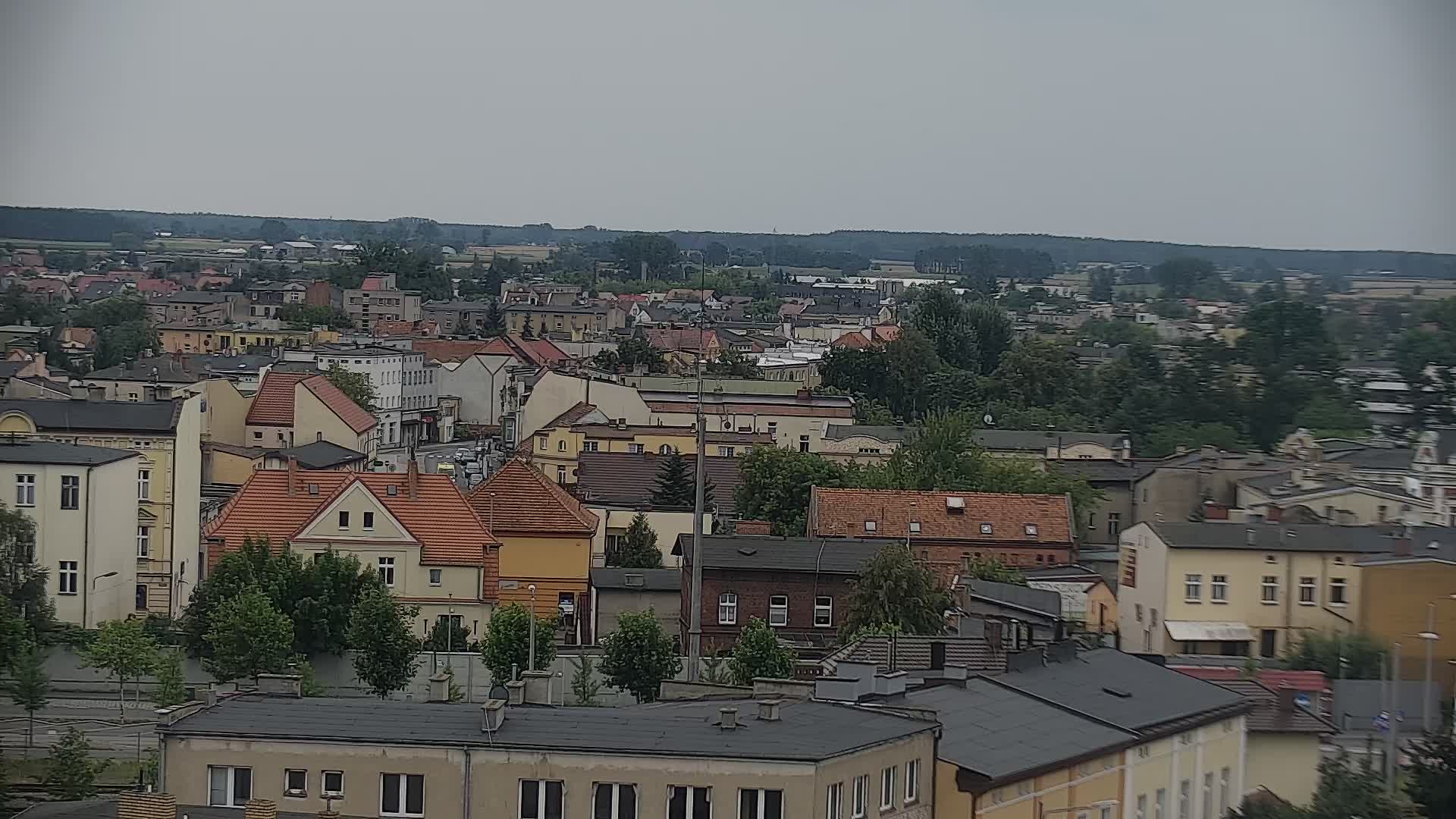 Wągrowiec - panorama of the town